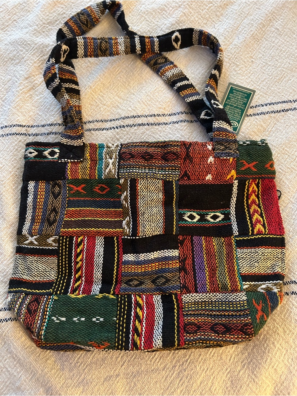 Kyber Outerwear Square Patch Bag Tote Purse